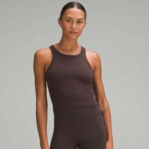 Lululemon Ebb to Street Cropped Racerback Tank Top